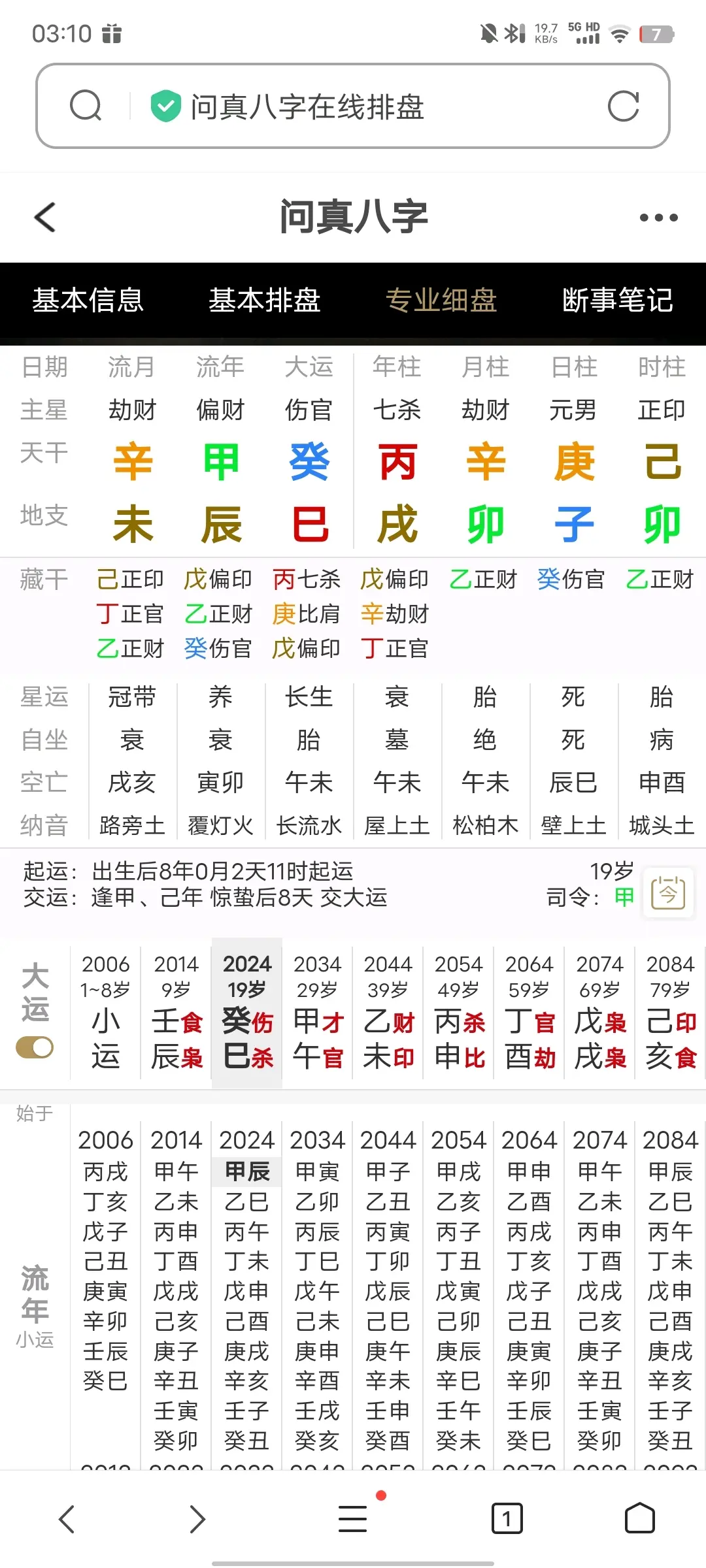 南方八字网(南方八字排盘免费下载)