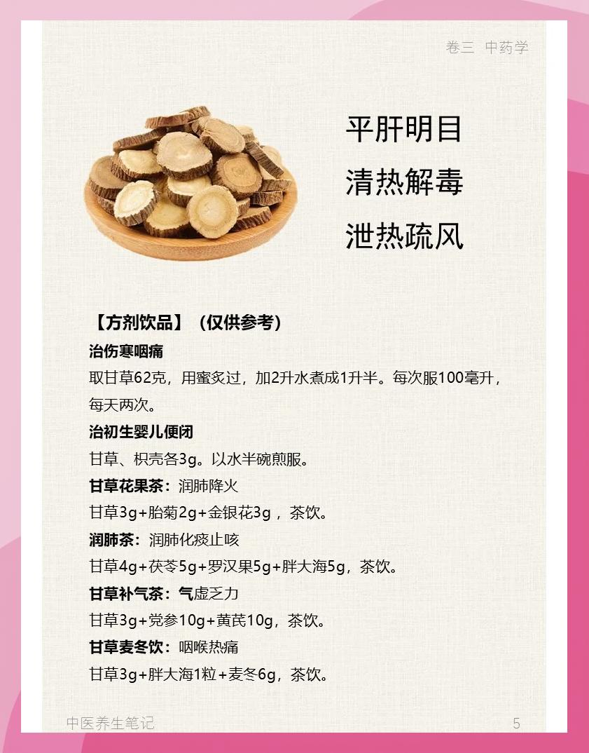 甘草片的作用和功效禁忌(复方甘草片的作用和功效禁忌)