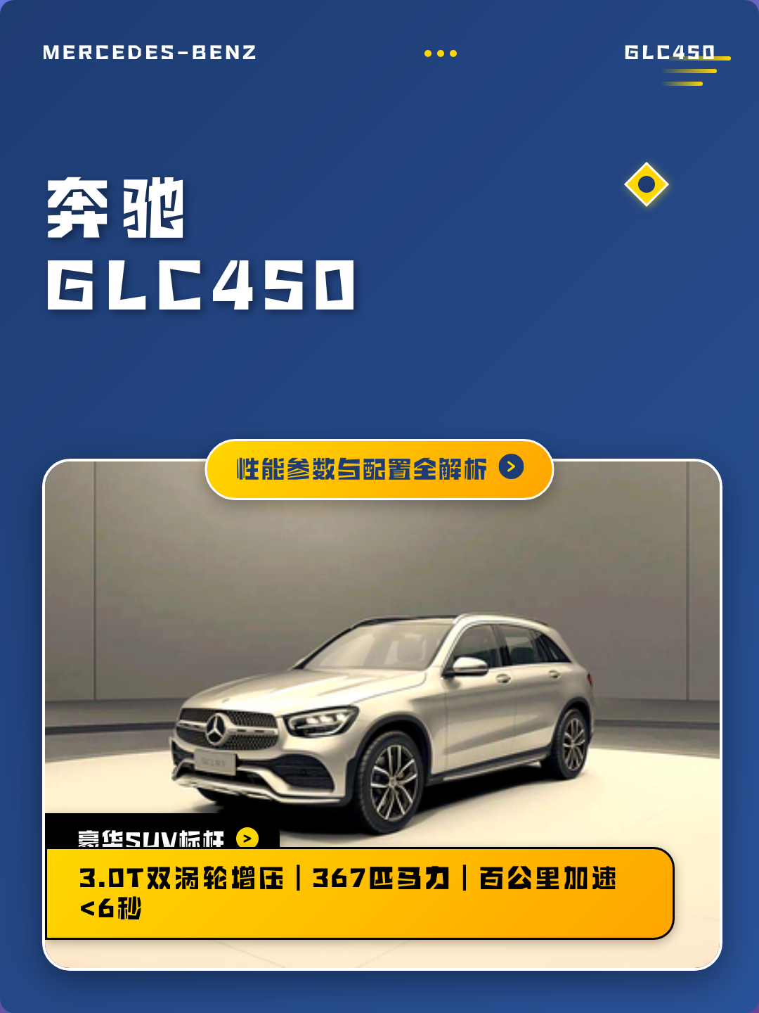 奔驰glc450(奔驰glc450报价及图片)