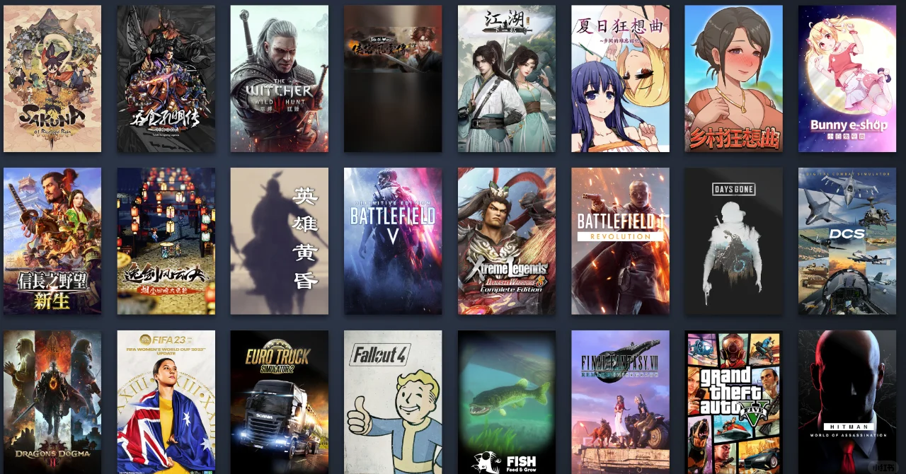 steam休闲游戏(最新游戏排行榜前十名)