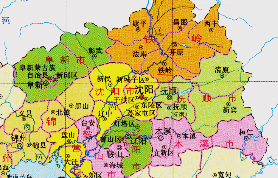 沈阳市13个区县(沈阳市13个区县划分)
