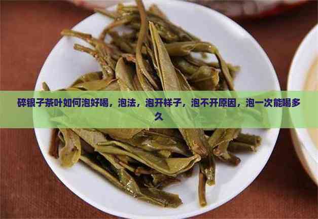 碎银子怎么冲泡(碎银子怎么冲泡比较好)