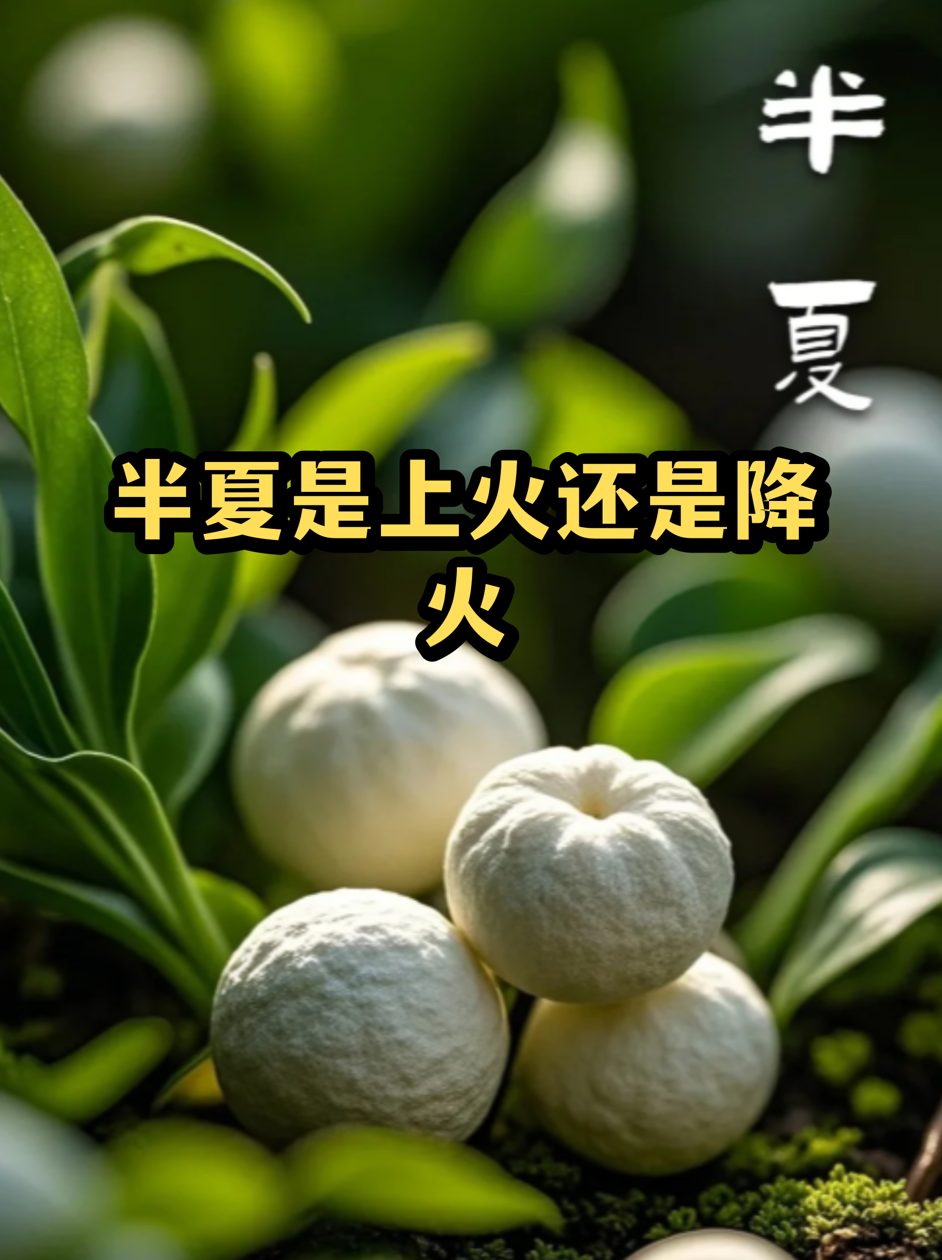 半夏的功效与作用图片(半夏的功效与作用图片大全)