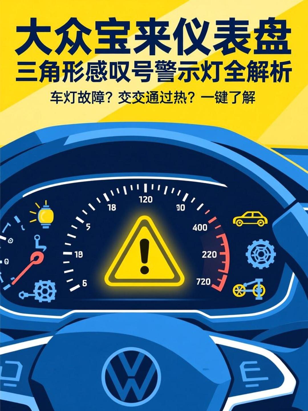 大众车故障灯图解大全(大众车故障灯图解大全怎么解决)