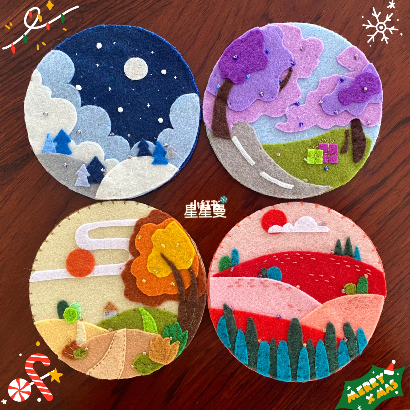 不织布作品图片大全(不织布作品图片大全 创意)