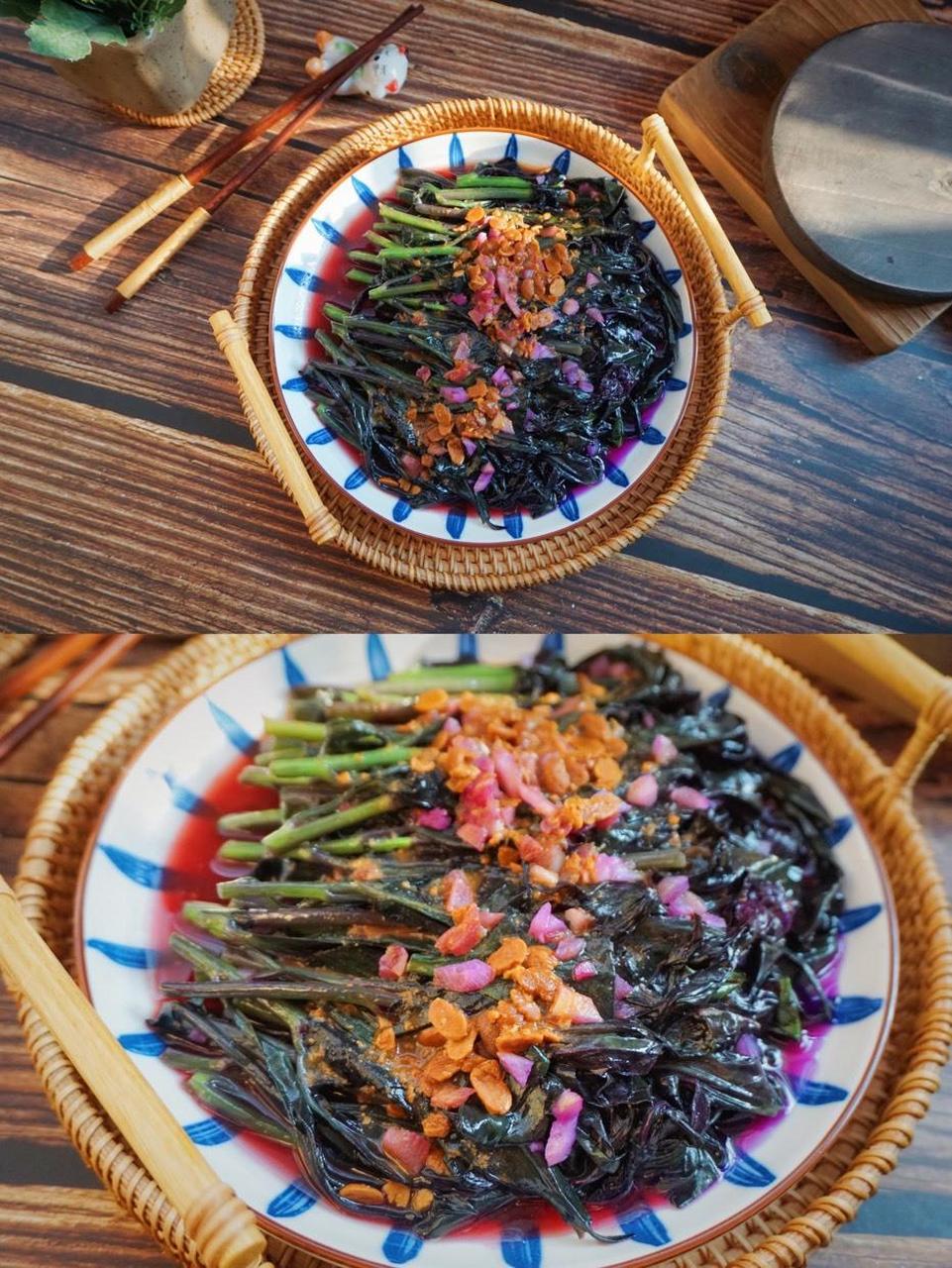 紫贝菜的图片(紫贝菜的营养价值和功效) 紫贝菜的图片(紫贝菜的营养价值和功效)