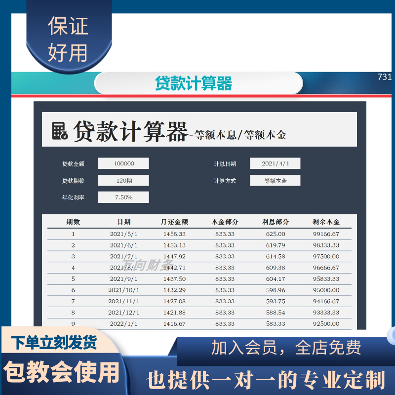 算贷款利率的计算器(算贷款利率的公式计算器) 算贷款利率的计算器(算贷款利率的公式计算器)