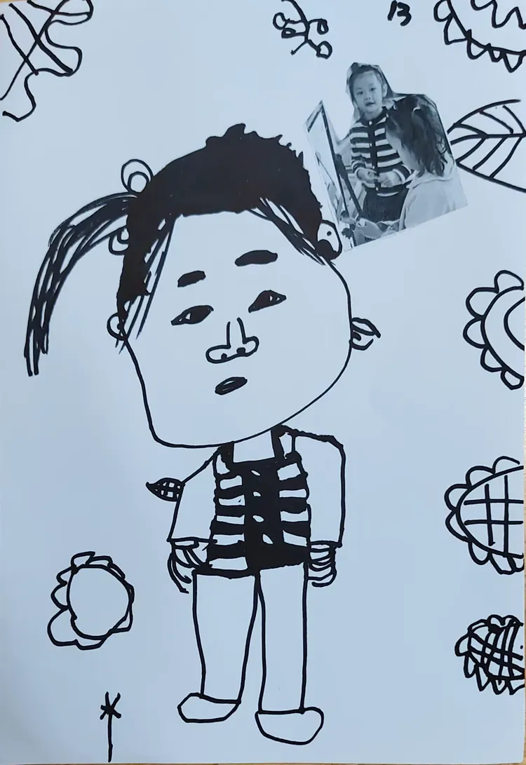 画一张我自己(画一张我自己的描述)