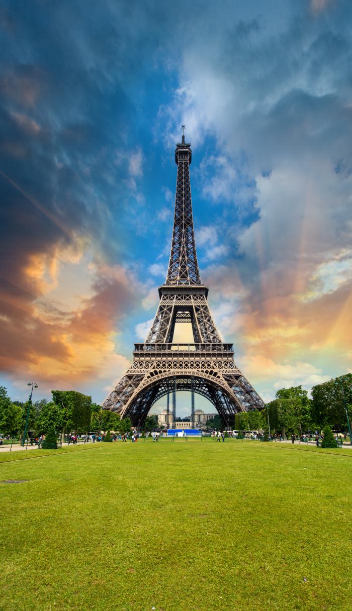 埃菲尔铁塔唯美图片(埃菲尔铁塔图片 风景)