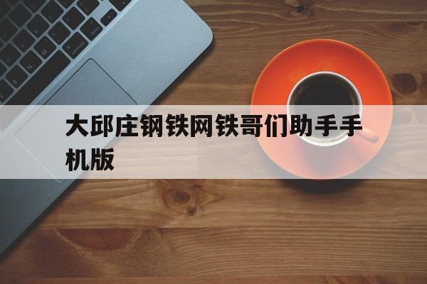 大邱庄钢铁网铁哥们助手手机版(大邱庄钢铁网铁哥们助手手机版下载)